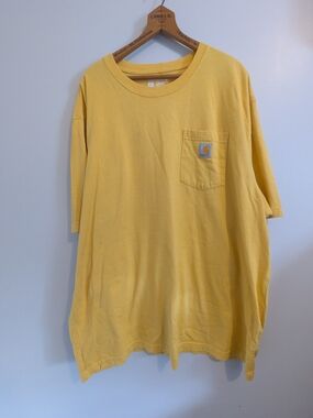 Carhartt Yellow Pocket T-Shirt